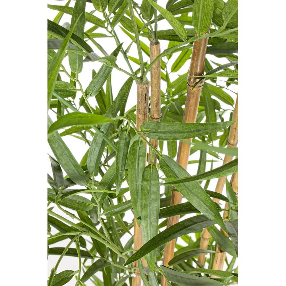 Set di 2 Piante Bamboo Artificiali con Vaso H 185 cm - BAMBOO
