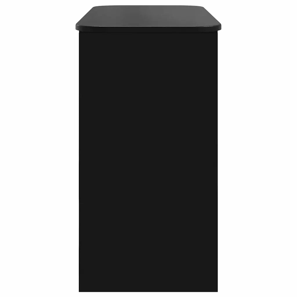 Tavolo Consolle | Tavolo d'Ingresso Nero 93 x 40 x 75 cm Legno multistrato
