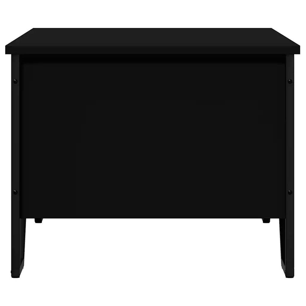 Tavolino da salotto | Tavolino da caff¨¨ | Tavolino da Soggiorno Nero 100x51x40 cm in Legno Multistrato
