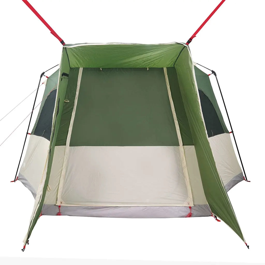 vidaXL Tenda da Campeggio per Auto per 4 Persone Verde Impermeabile
