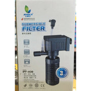 Trade Shop - Mini Filtro Acquario Sommergibile Pesci Acqua Dolce Salata Ipf 408 2w 3in1 -