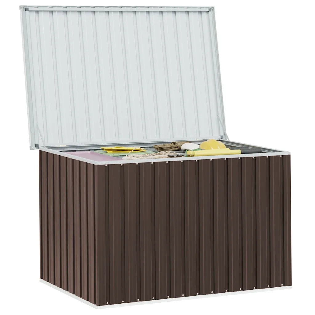 Baule da Giardino Marrone 149x99x93 cm 46268