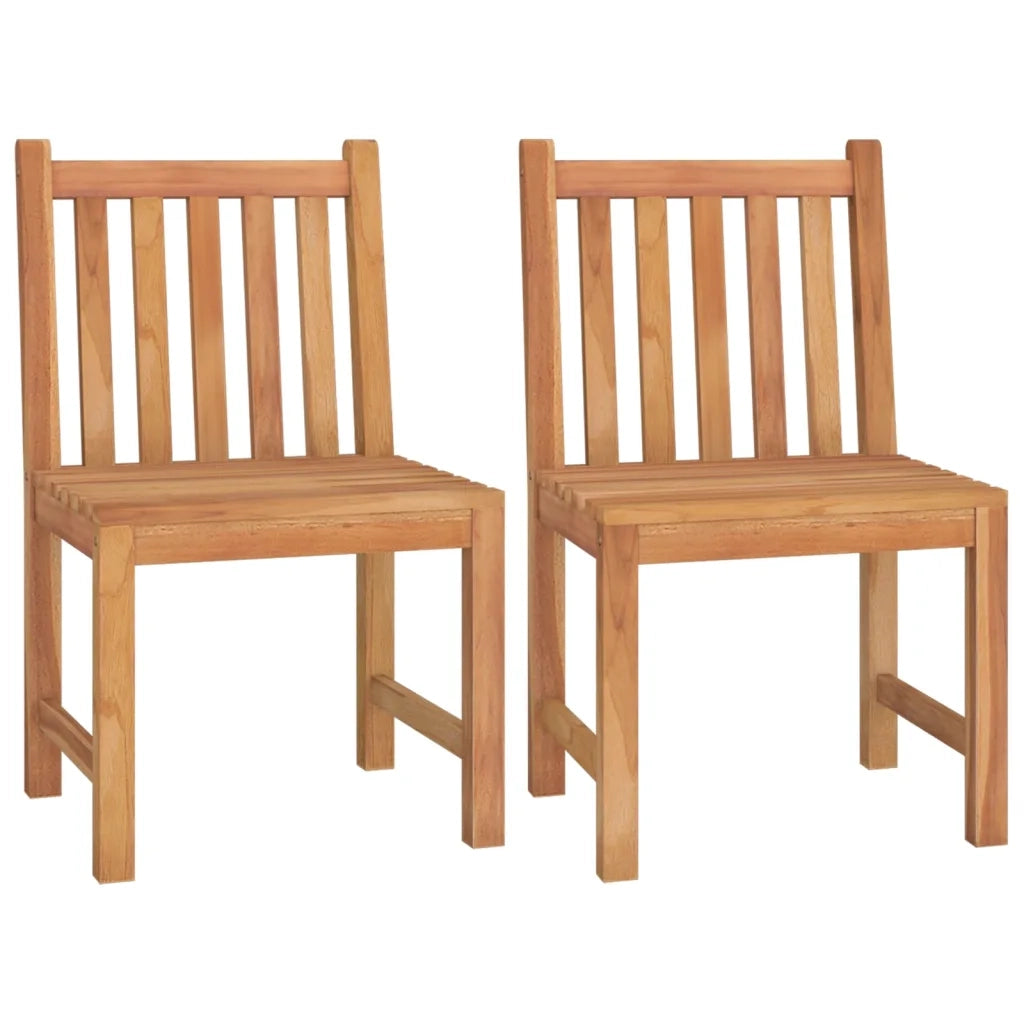 Set da Pranzo per Giardino 5 pz in Legno Massello di Teak 3157152