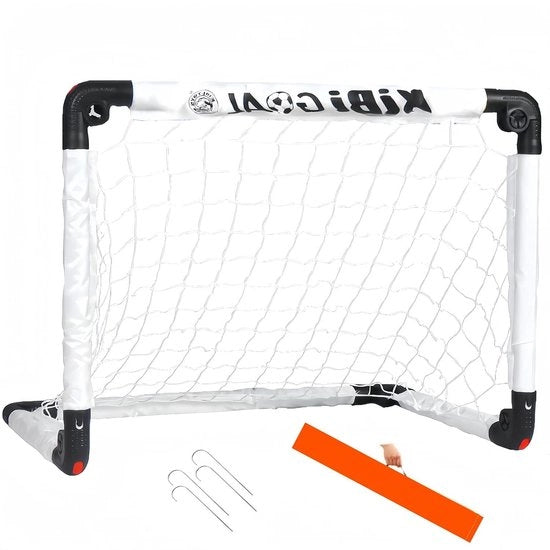 Retrattile per calcio da 300 x 200 per bambini - pieghevole - indoor-outdoor - bianco - Natale - giocattolo per calcio - regalo per calcio Retrattile per calcio da 300 x 200