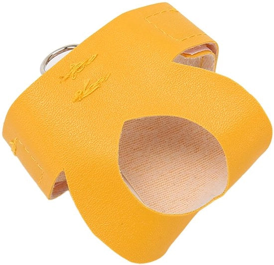 Accessori per volatili - Kit di protezione per volatili con pelle di pelle - Protezione per volatili con corda - Manico antiscivolo - Corda elastica da 2 metri - Utilizzo flessibile - Regalo per animali domestici - Accessori per volatili