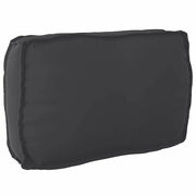 Cuscino Nero 70 x 40 x 12 cm Tessuto Oxford 42001522