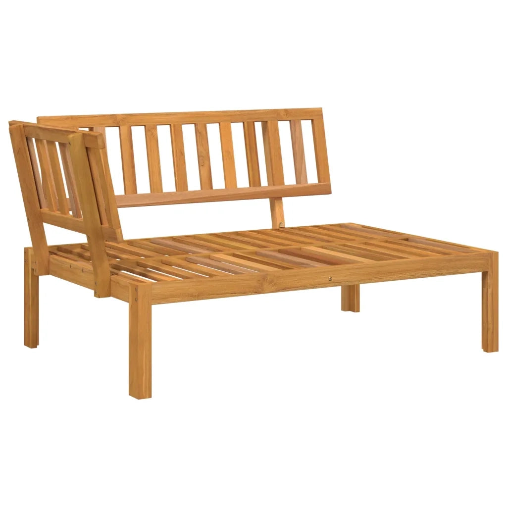 Set Divano Pallet Giardino 3pz con Cuscini Massello Acacia 3209445
