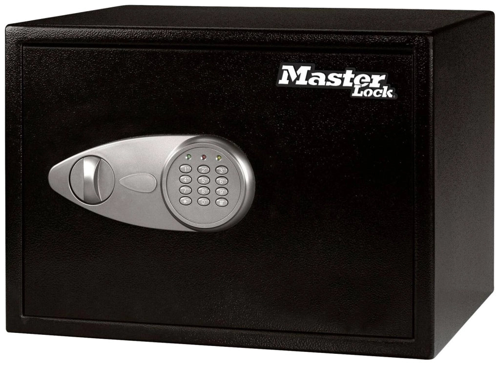 Master Lock X125ML Cassaforte a Combinazione Digitale 33,3 L Acciaio Fissaggio a Muro o Pavimento colore Nero