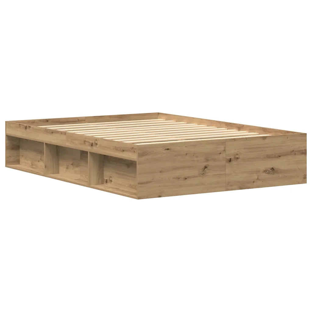 Giroletto senza Materasso Rovere Artigianale 135x190cm 3329316