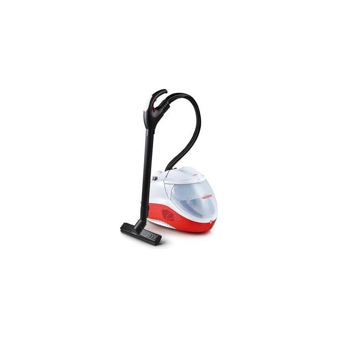 Polti Fav50_Multifloor Pulitore a vapore cilindrico 0,5 L 1350 W Rosso, Bianco