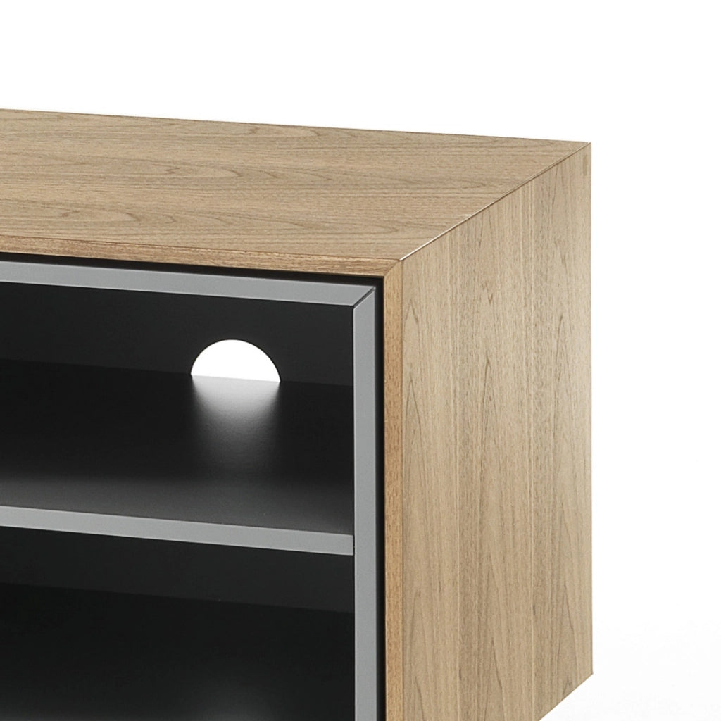 Madia porta TV effetto legno finitura rovere cm. L.170 P.40 H.51