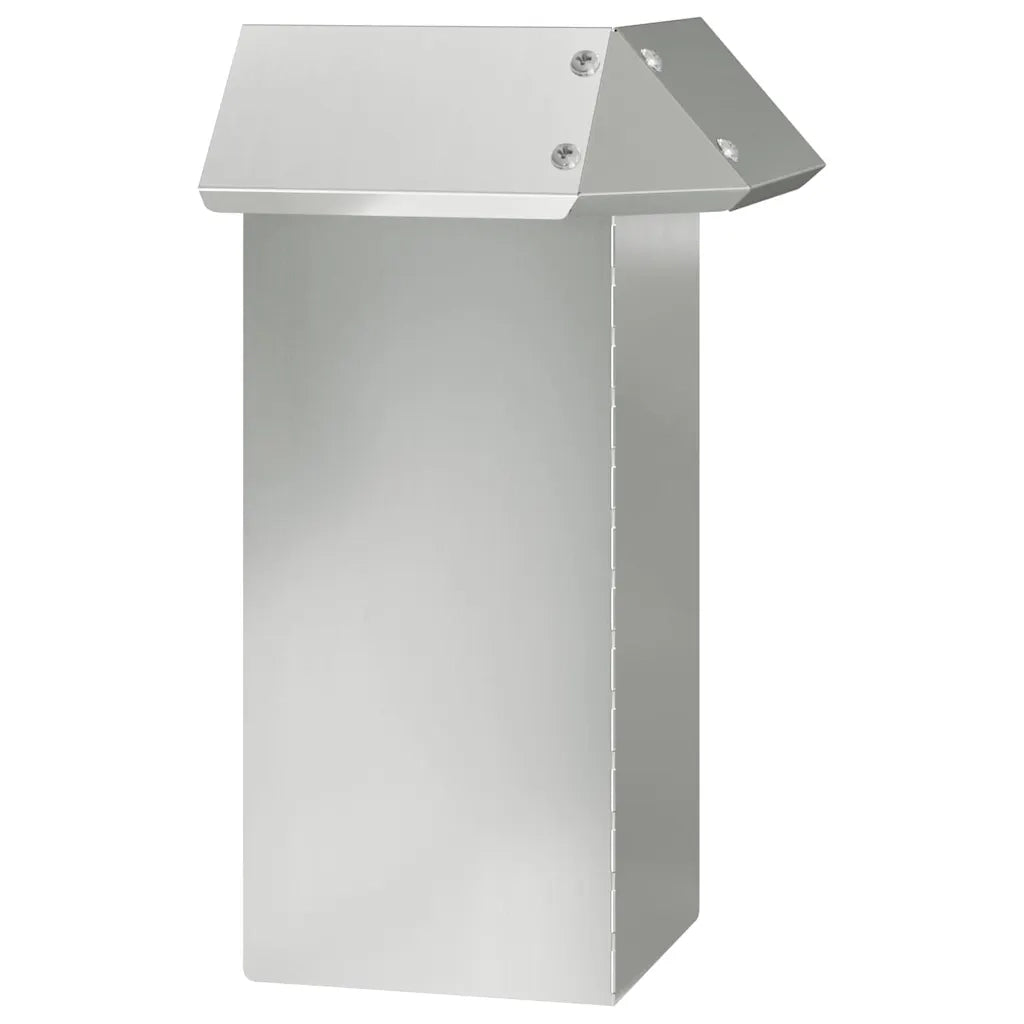 Recinto per lumache Argento 13,5 x 13,5 x 25 cm Acciaio zincato CFW1774264