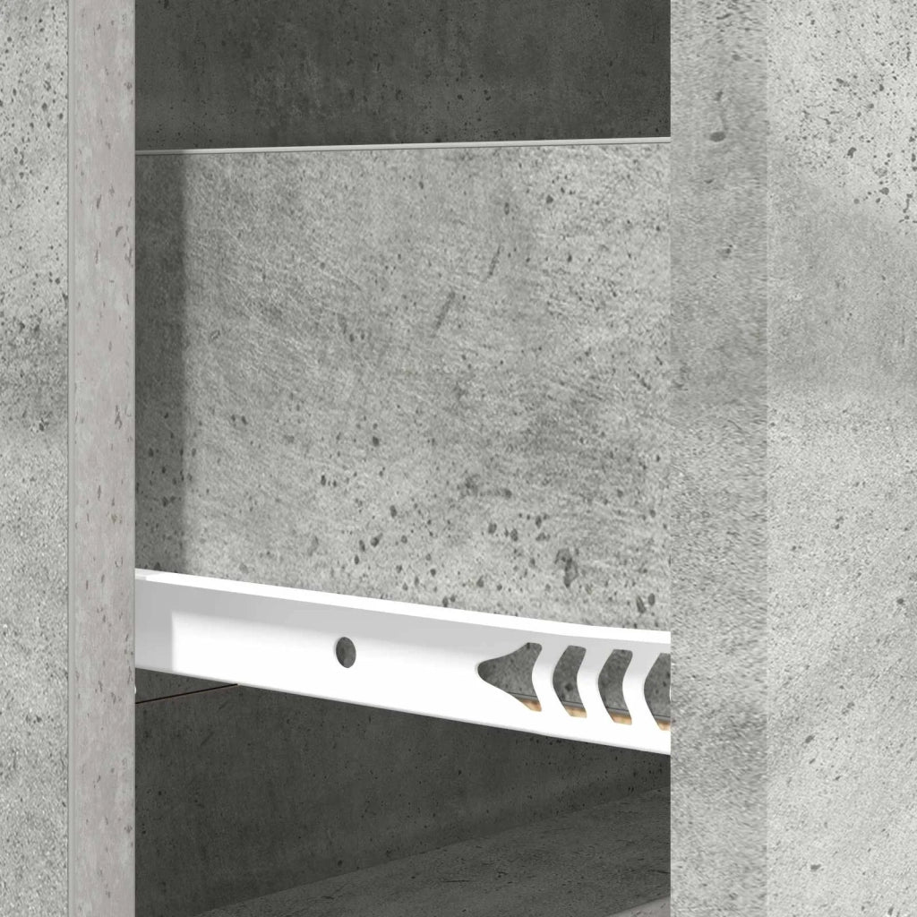 Mobile con Cassetti Grigio Cemento 66 x 34,5 x 90 cm 894148