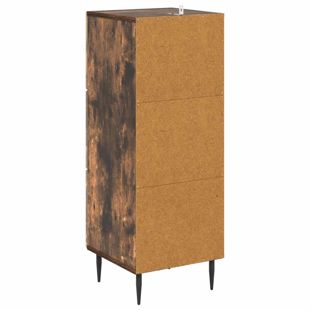 Mobile con Cassetti Rovere Fumo 33 x 34,5 x 89,5 cm 894850