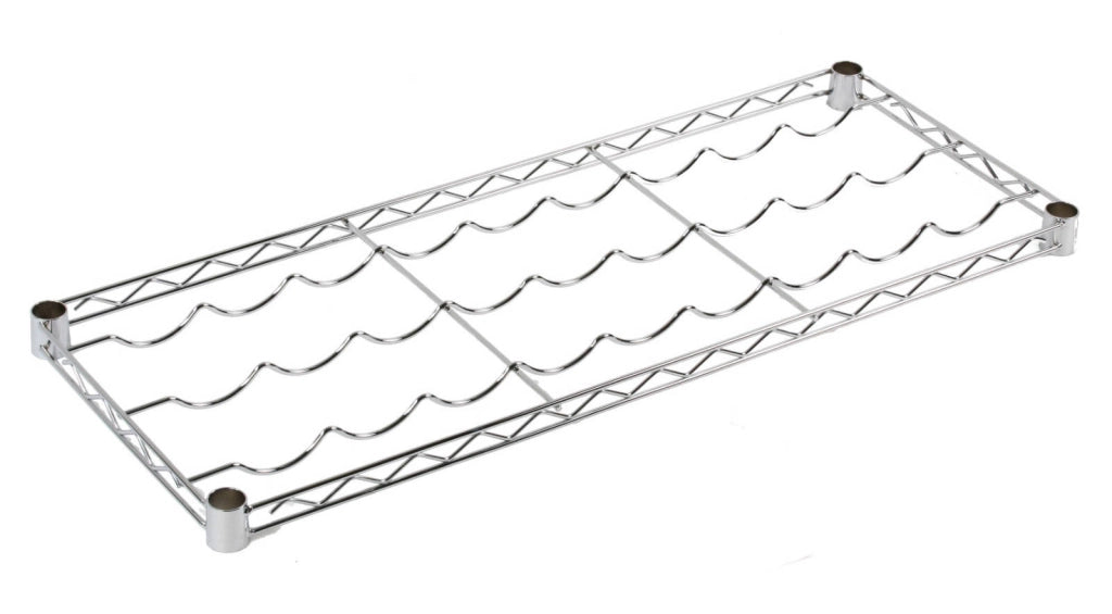 Ripiani Portabottiglie Scaffalatura Archimede System Scaffali Bottiglie Misure: 6 vani bottiglia