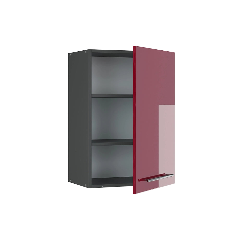 Pensile da cucina Fame-Line Bordeaux lucido/Antracite 50 cm Vicco