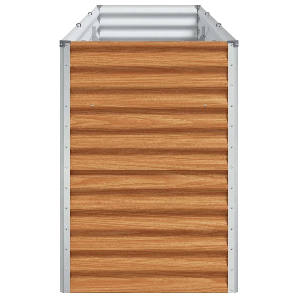Letto rialzato da giardino 290 x 50 x 68 cm Acciaio zincato 42017354