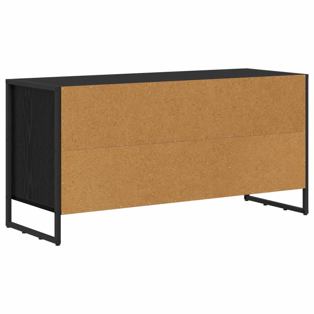 Mobile TV Rovere Nero 100 x 36 x 49,5 cm Legno multistrato 886504