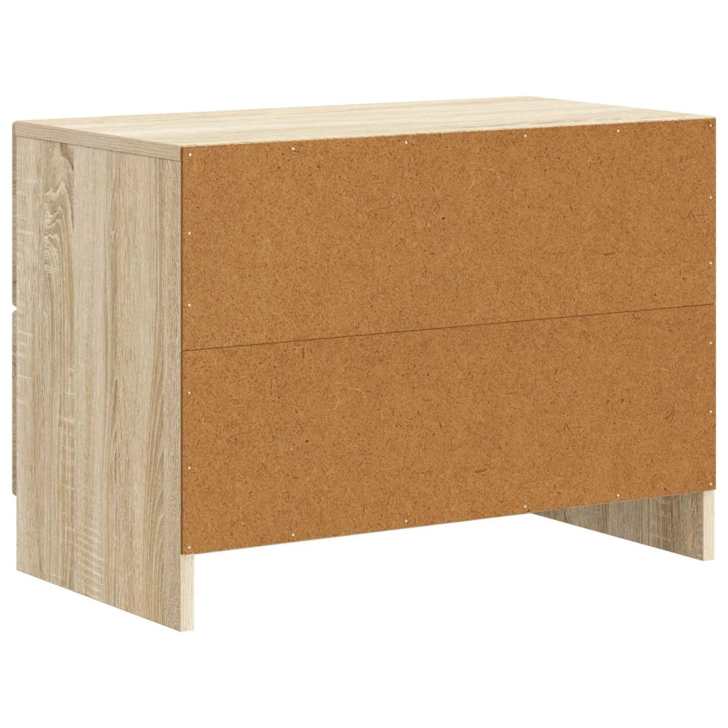 Armadio da Notte con cassetto Rovere Sonoma 62 x 34,5 x 44,5 cm 895697