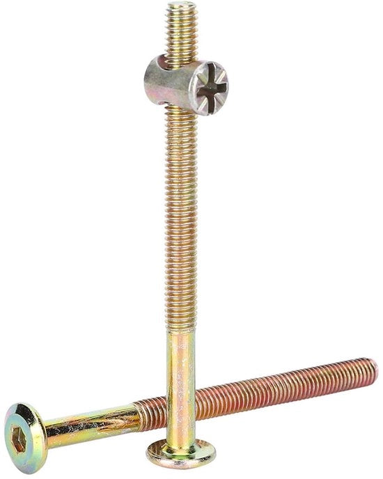 Viti a cilindro 10 pezzi - M6 acciaio inossidabile - viti a cilindro - elemento di fissaggio - duraturo - resistente all'usura - elementi di fissaggio