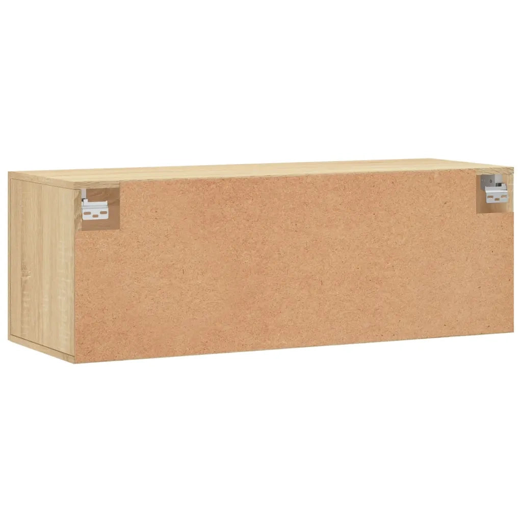 Mobile a Parete Rovere Sonoma 100x36,5x35 cm Legno Multistrato 830151