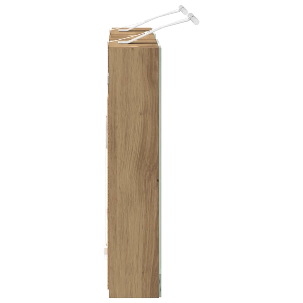 Set di Armadi da Bagno con lo scaffale 3 pcs 80 x 10,5 x 50 cm 3403663
