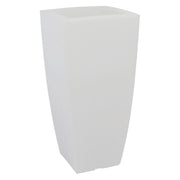 1pz vaso quadro 'stilo lamp' cm 40x40xh.90 lt.20 ghiac./luc.bia. cod:ferx.6126860nlm