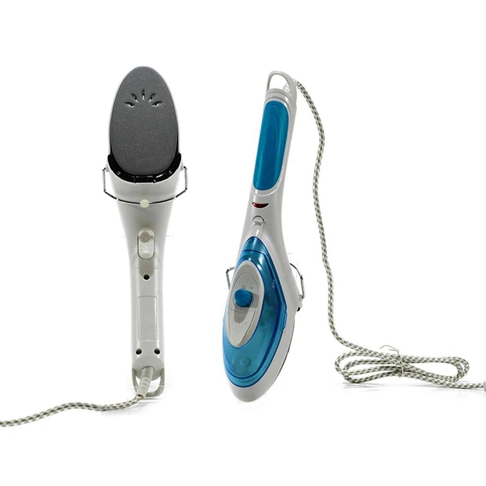 Trade Shop - Ferro Da Stiro 3in1 1000w A Vapore Verticale Anti-gocciolamento Con Spazzola Levapelucchi -