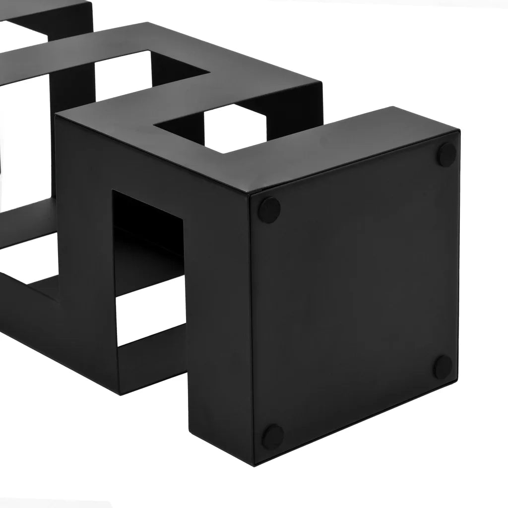 Porta Ombrelli in Acciaio Nero 246794