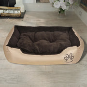 Letto per cani Beige e Marrone XXL CFW9691653