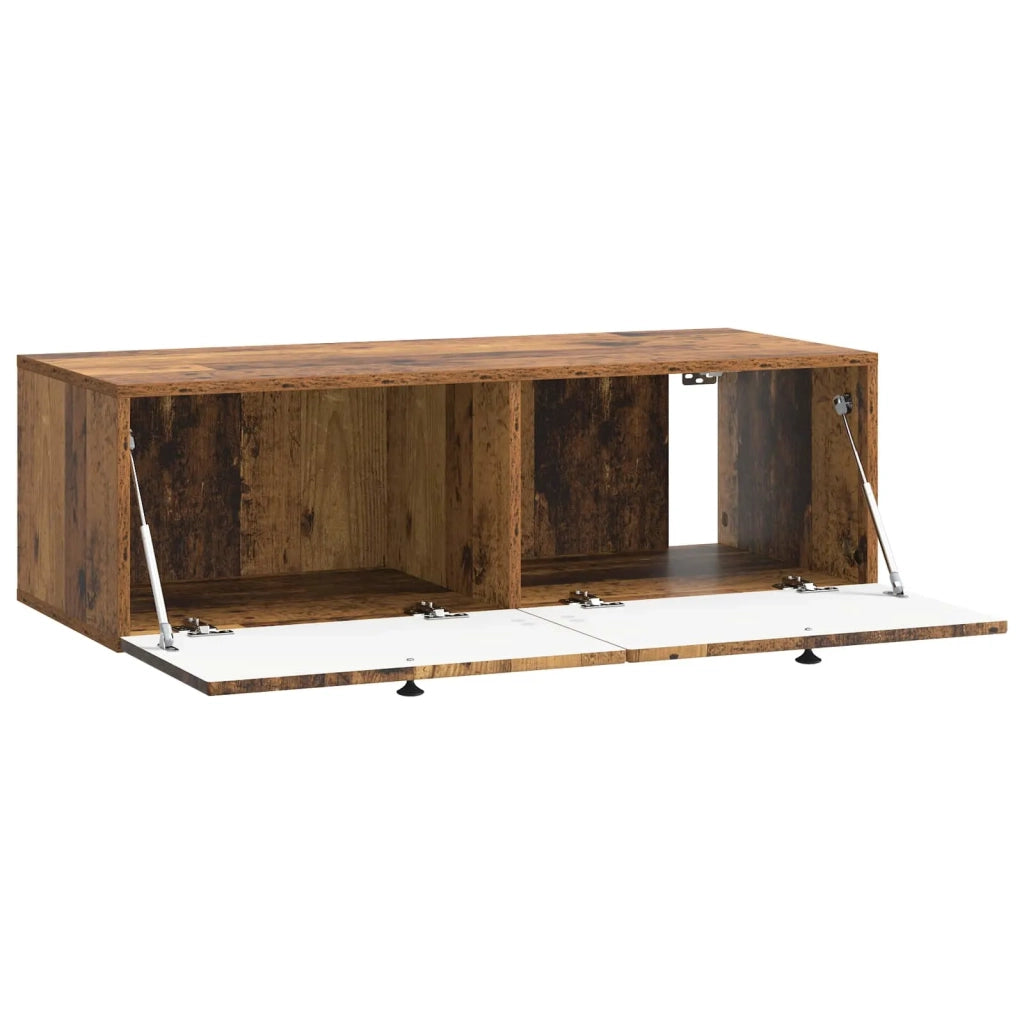 Mobile Porta TV da Muro Legno antico 98 x 41 x 30 cm