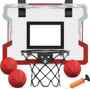 Mini Corazza da Basket per Bambini – Modello di Inizio per Interno ed Esterno, Con 3 Palle e Piastra Assorbente di Impatto