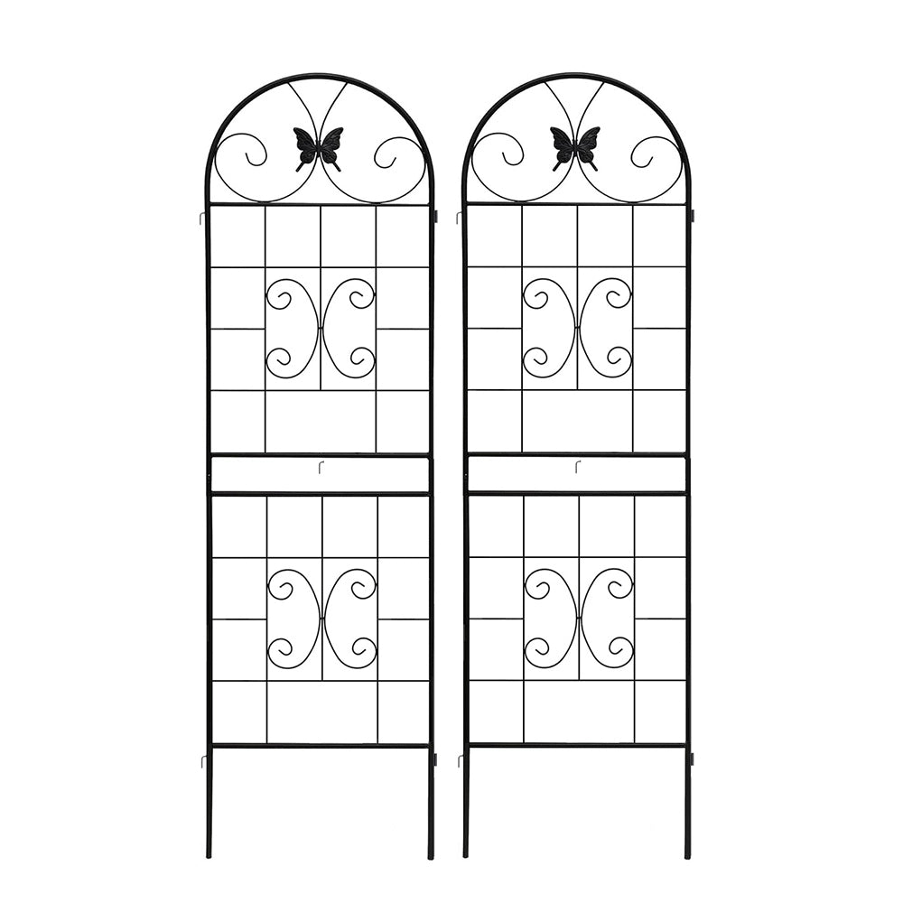 Griglia per piante rampanti - Xylo - 2 pezzi - Griglia decorativa per interno/esterno