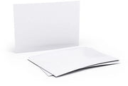 Carte Visita Blanco 350 g/m² - Carte Onbedrukte 100 Stuks - Progetti di Riciclo Creativi - Carte di Auguri Personalizzate - Formato A6 - Carte Stabili - Carte da Visita