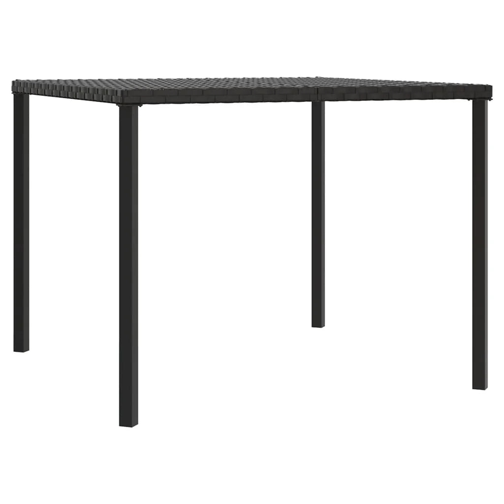 Set da pranzo da esterno in vimini di resina nera 2 pezzi con cuscini 02_0014459
