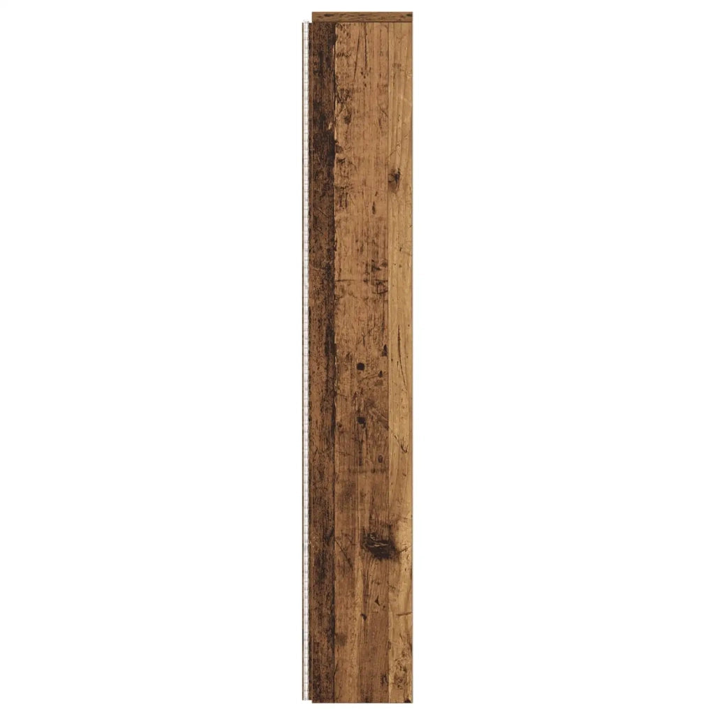 Testiera di stoccaggio con LED Legno antico 160 cm 8009446