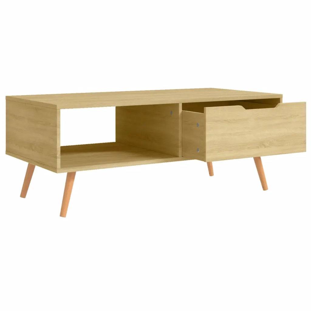 Tavolino salotto | Tavolino da caff¨¨ | Tavolino da Soggiorno Rovere Sonoma 100x49,5x43 cm Legno Multistrato