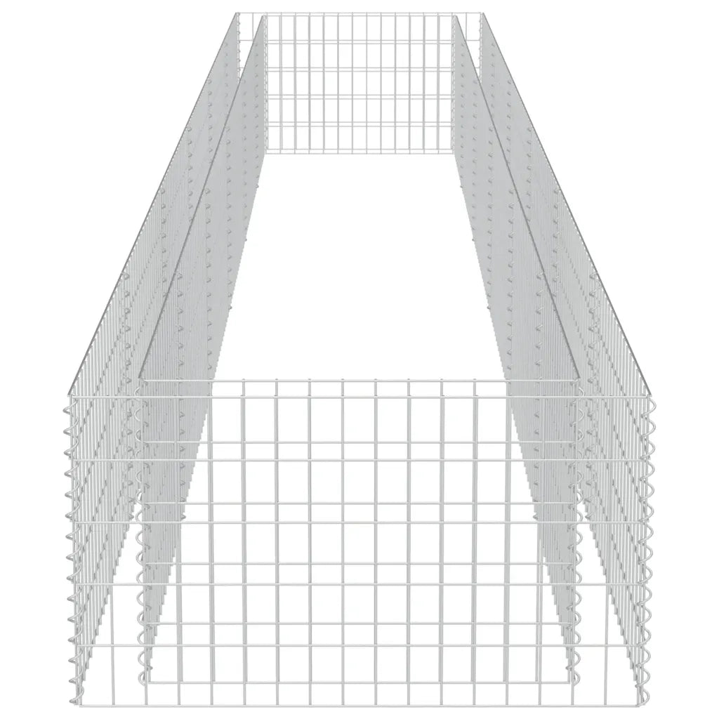 Set Divani da Giardino su Pallet 2 pz in Pino Impregnato Grigio 316199