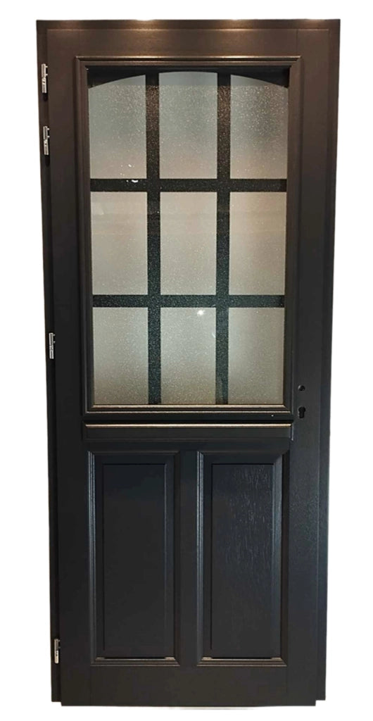 Porta d'ingresso in legno Exo Modello 'Alicia' 215X90 Lato destro Venduta con maniglia e cilindro senza maniglia