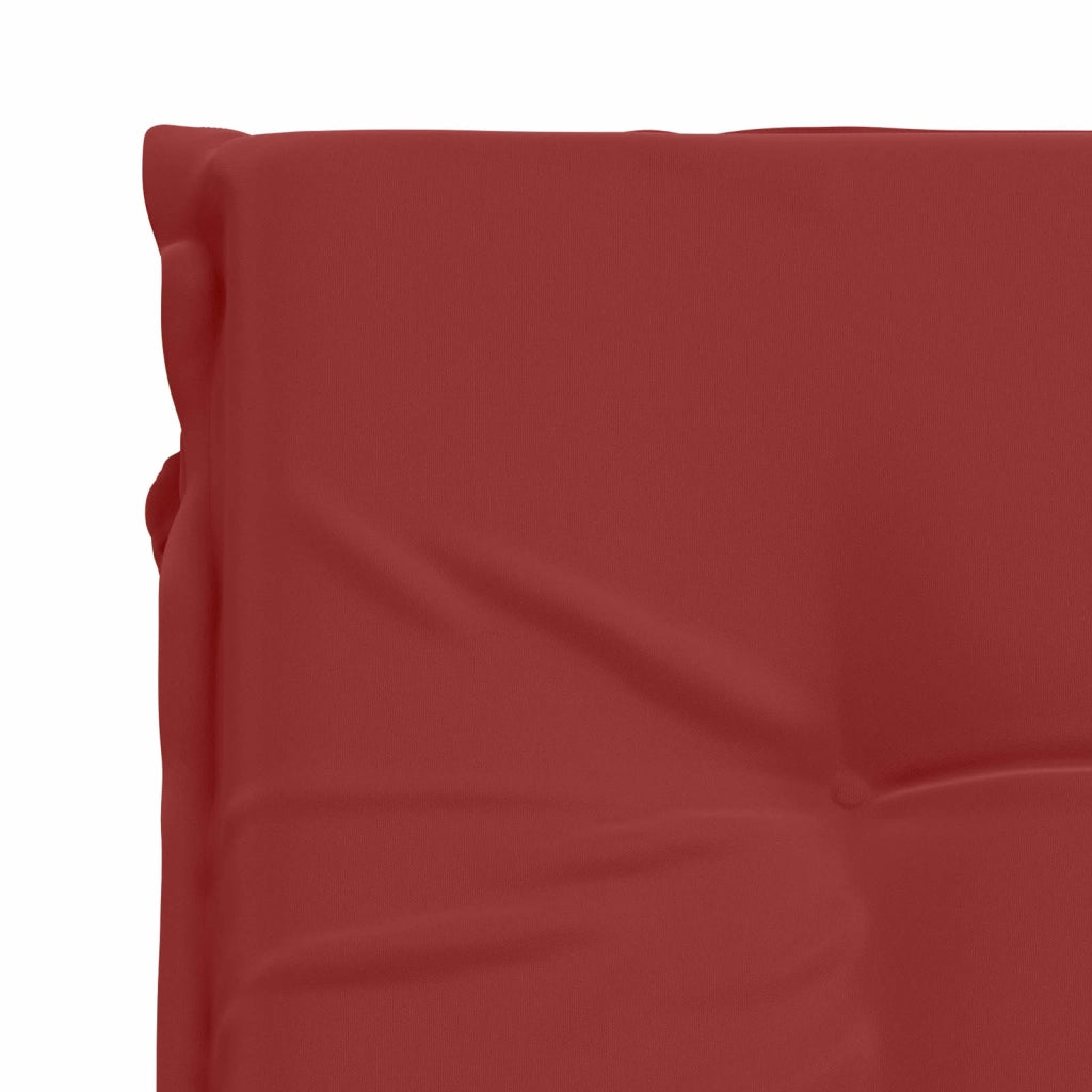 Cuscino per Lettino GEMERT 100% Poliestere Rosso Vino 947484