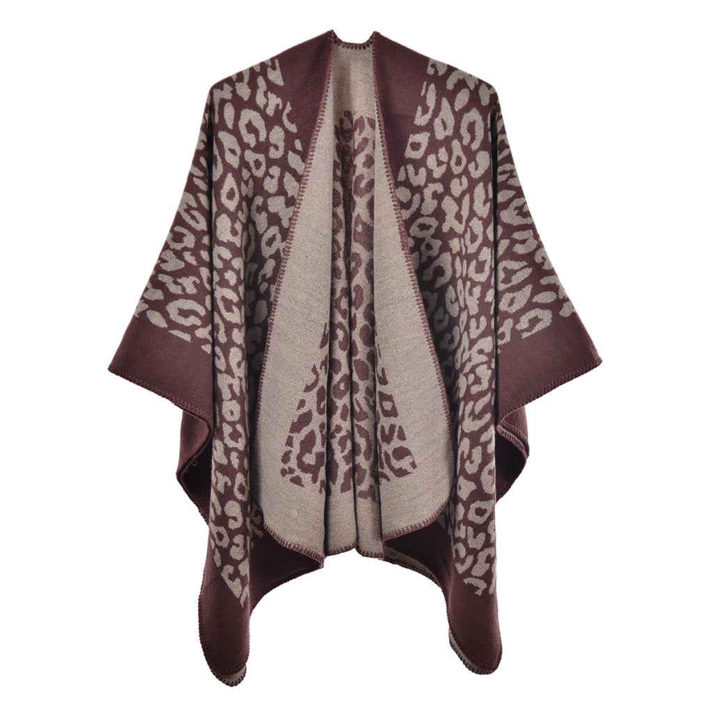 Elegante scialle/mantella in cashmere, nuovo modello autunno/inverno.