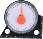Mini Inclinometro Inclinometro Portatile con Base Magnetica Gradenboog per Misurare Angoli e Pendii