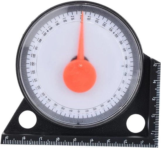 Mini Inclinometro Inclinometro Portatile con Base Magnetica Gradenboog per Misurare Angoli e Pendii