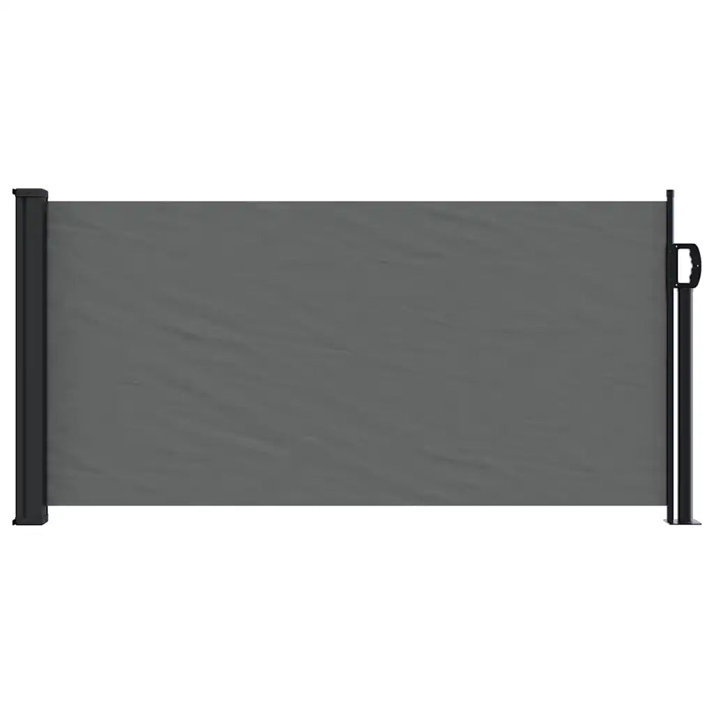 Tenda da Sole Laterale Retrattile Antracite 100x500 cm