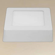 Trade Shop - Plafoniera Led Da Soffitto 6w Luce 3000k-6500k Parete Quadrato Con Interruttore 00168 -