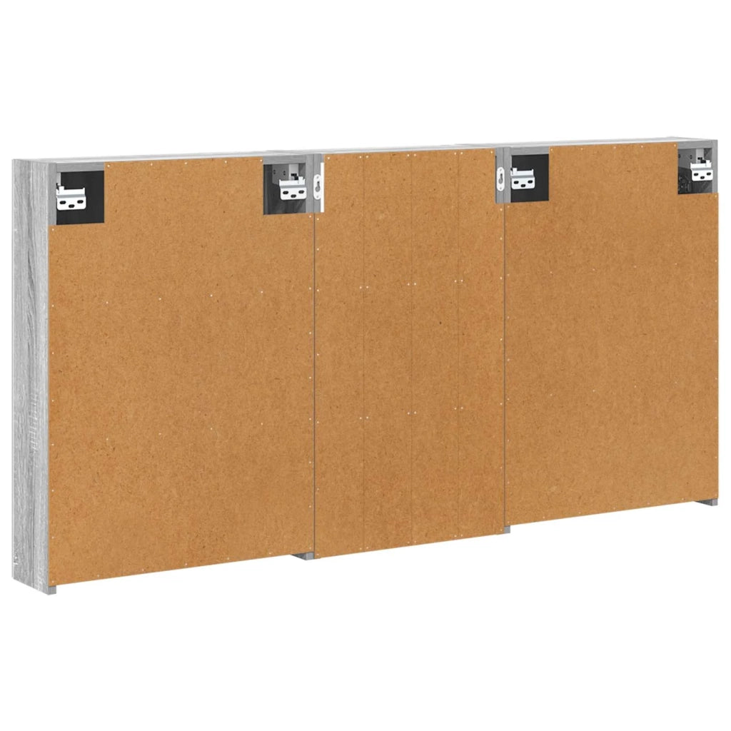 Set di Armadi da Bagno con lo scaffale 3 pcs 140 x 14,5 x 70 cm 3403781