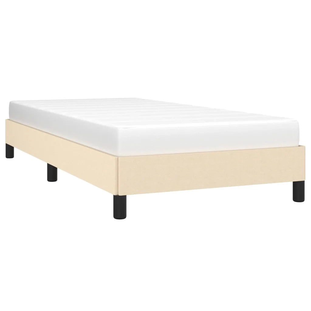 Giroletto senza Materasso Crema 90x190 cm in Tessuto 346685