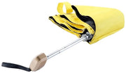 Parasole Mini Opvouglabile - Peso Leggero 258 g - Protezione UV - Compacto 18 cm - Manubri in Alluminio Robusto - Apertura Manuale - Ombrello da Viaggio