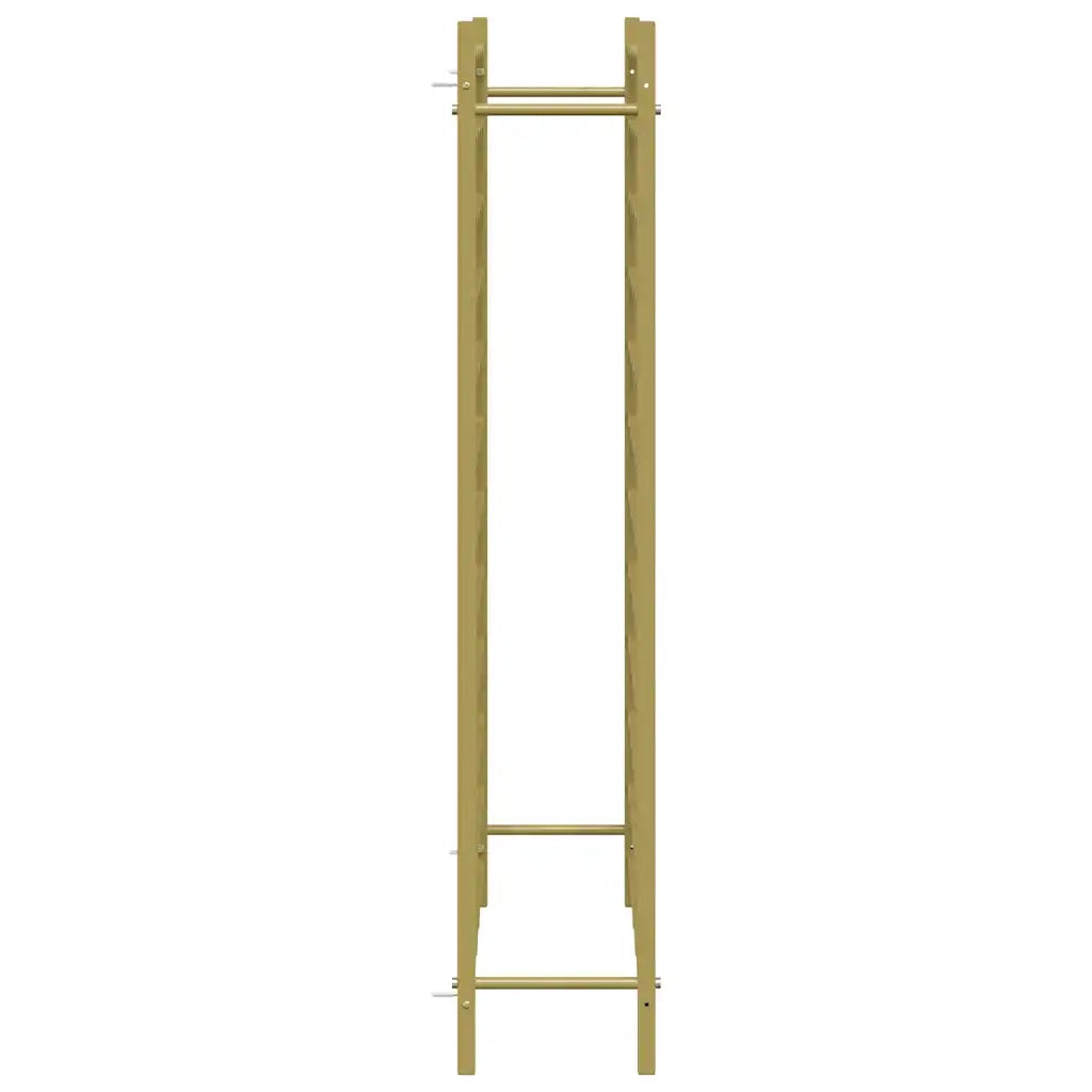 Portabottiglie per 72 Bottiglie Metallo Oro CFW1057420