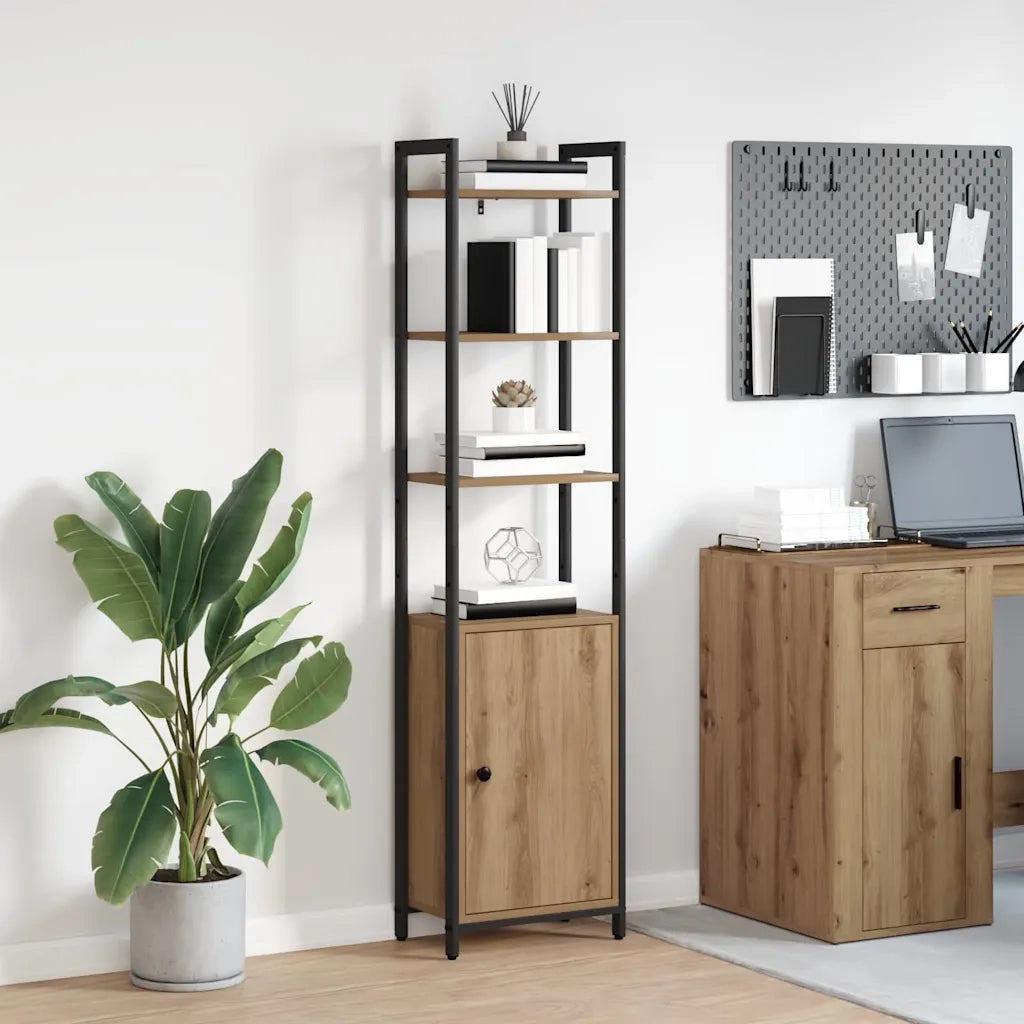 Armadio per Libri Rovere artigianale 40 x 24 x 161 cm 883855